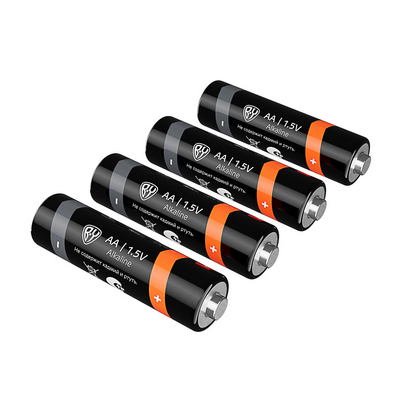 Батарейки AA (LR06) 4шт в блистере, щелочные 1.5V, высокой ёмкости