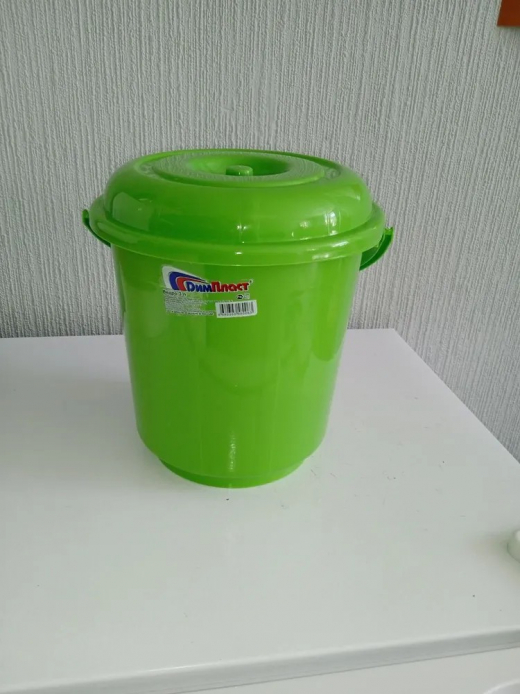 Ведро 5л Deluxe с крышкой