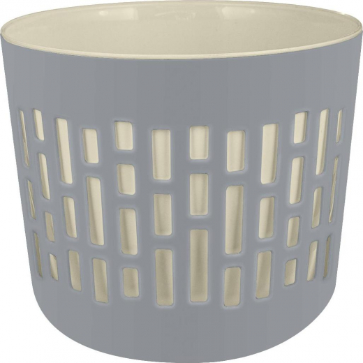 БЕРГЕН - горшок 0,8л D115мм серый шторм