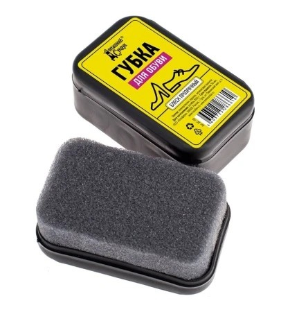 Губка для гладкой кожи бесцветная Домашний сундук