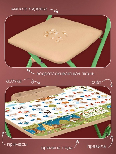Комплект детской мебели С Азбукой