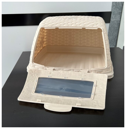 Хлебница Плетенка св коричевый