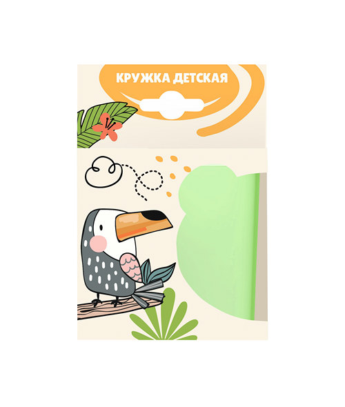 GIRAFFIX - кружка 0,2л зеленый