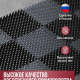 Коврик 42*56 Травка черно-серый