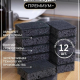 Набор губок для мытья посуды BLACK, 12 шт, 9,8x6,5x3,1 см, корал