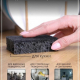 Набор губок для мытья посуды BLACK, 12 шт, 9,8x6,5x3,1 см, корал