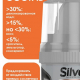 Крем для обуви 50мл блеск банка с губкой черный SILVER
