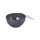 Миска 1л с крышкой Granite серый