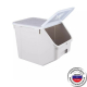 Контейнер для овощей 14л 34*22,7*25,5 бежевый