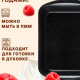Противень глубокий Лион 40x27x5см, антипригарное покрытие Мрамор, силикон.ручки