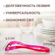 Овощечистка 12,5x6,5x0,7см