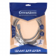 Шланг для душа 200см, 1/2"(Имп)-1/2"(Имп), сталь, пластик, ПВХ