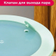 Миска 1,2л герм СВЧ Нео ФИСТАШКОВЫЙ